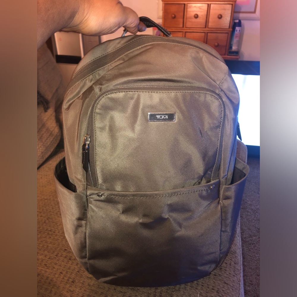 Tumi Nylon Business Travel Backpack Lightweight Bag
